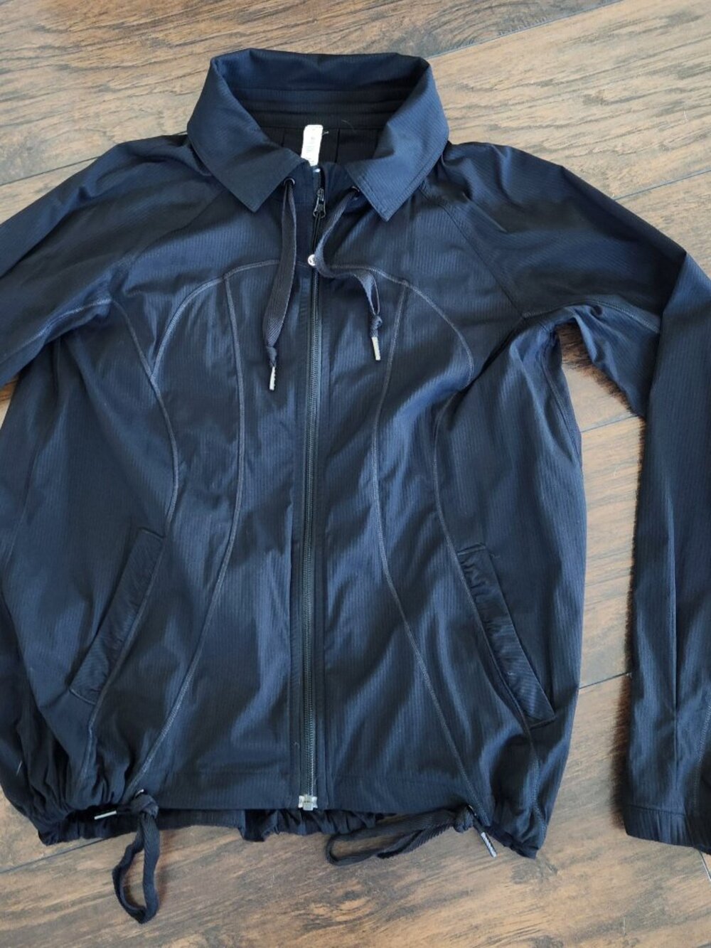 Lululemon - Black, Lightweight, Full Size Jacket, Size 8 (medium)